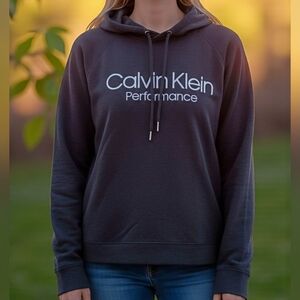 Calvin Klein Performance Light Hoodie Woman's (LS34)